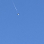 Jet flying by today