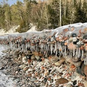 Frozen Ice Wall