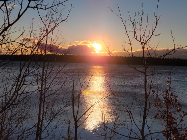 sunrise over the Miramichi river Miramichi, NB