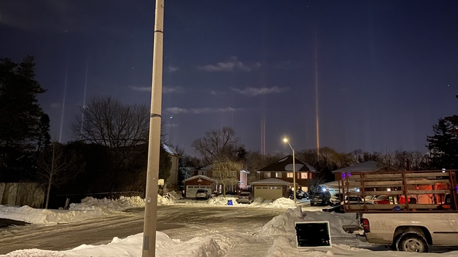 Strange beams of light Richmond Hill, Ontario | L4C 8E7