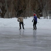 THE RINK TO THEMSELVES!!
