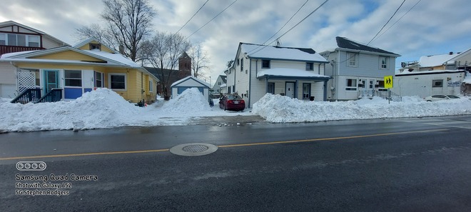 Major snow dump. St. Catharines, ON