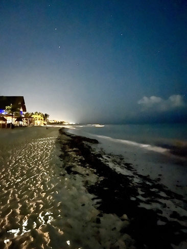 Playa at Night Playa del Carmen, Quintana Roo, MX