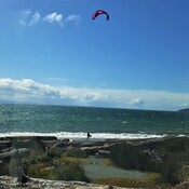 Wind Surfing in B.C in April