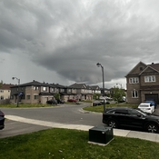 Storm cell in Avalon Orleans Ontario