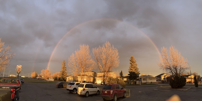 Double 🌈 Coaldale, Alberta, CA
