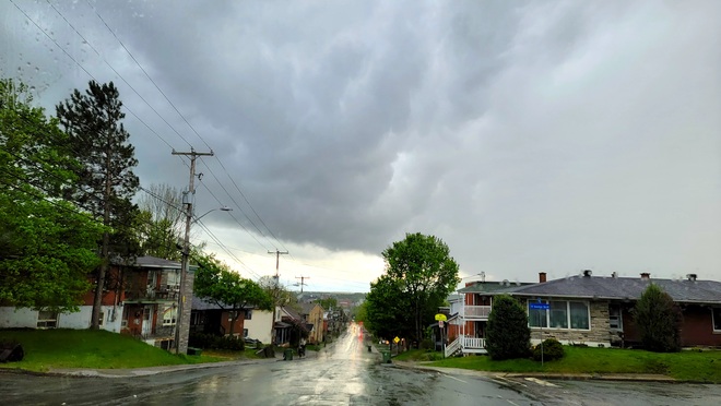 Vers la pluie Sherbrooke, QC