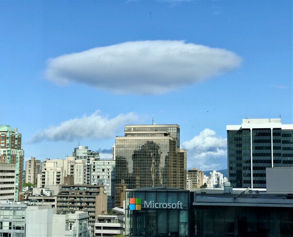 The Mothership approaches 757 Robson St, Vancouver, BC V6Z 2C5, Canada