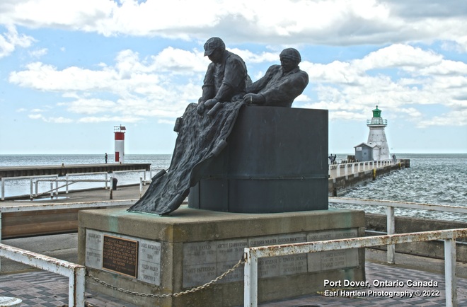 Port Dover Fishermen's Monument Port Dover, ON