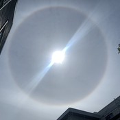 Sun Halo visible in Victoria