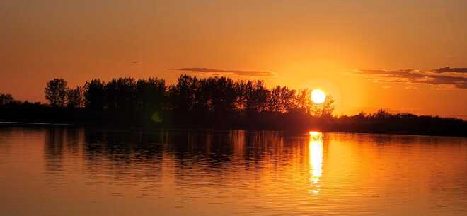 coucher de soleil Boucherville, QC
