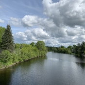 Idyllic view of the Seguin River