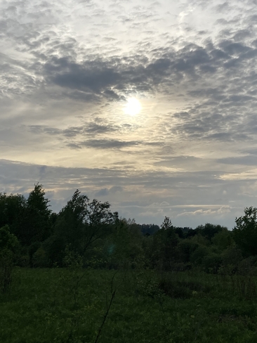 Evening clouds Fergus, Ontario, CA