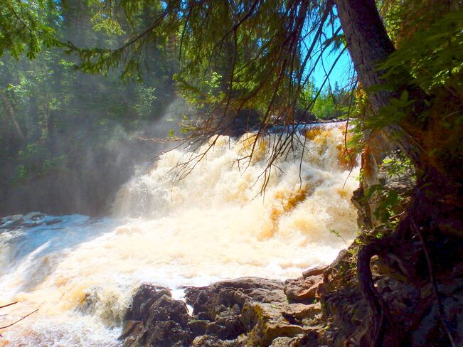 3 falls Named McGraw Falls Thunder Bay, ON