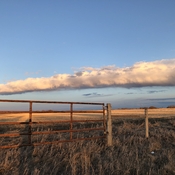 A long & narrow cloud
