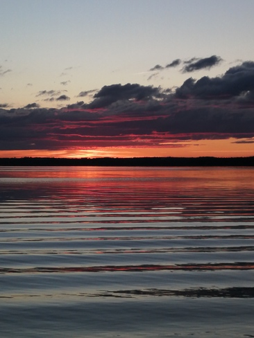 sunset Mink Lake, ON