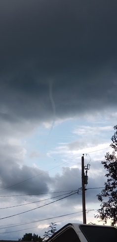 Funnel clouds Picture Butte, AB