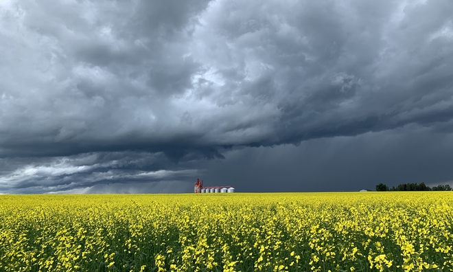 Thunderstorm Olds, Alberta, CA