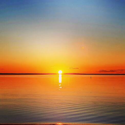 Sunset Calling Lake, AB