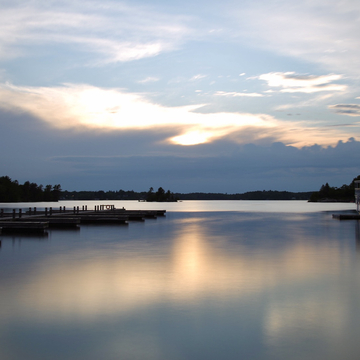 Sunset Lake Muskoka