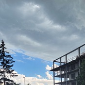 Storm moving in over Winnipeg (looking South