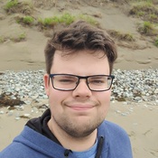 Self-Portrait at Beach