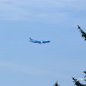 Pope's plane landing Edmonton