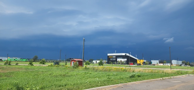 ciel très sombre Trois-Rivières, QC