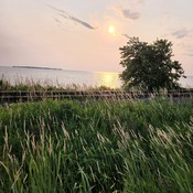 Lever de soleil sur le Lac St Jean