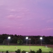 Sunset at the park