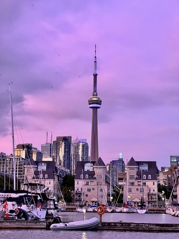 Purple skies Toronto, Ontario, CA