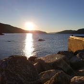 Coucher du soleil au Petit Saguenay