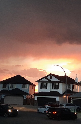 Beautiful sunset Calgary, AB