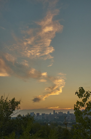 Evening Clouds Edmonton, AB