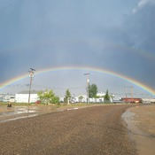 Double Rainbow in Warman Sask