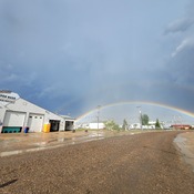 Double Rainbow in Warman Sask