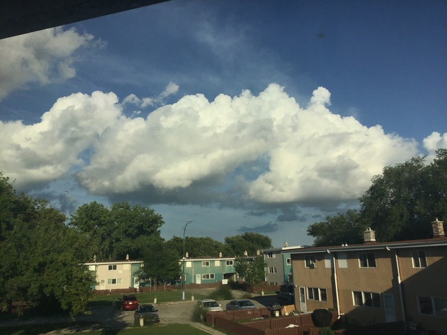 Cumulus clouds Winnipeg, MB