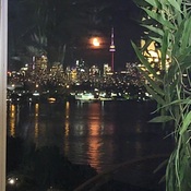 special moon over Toronto