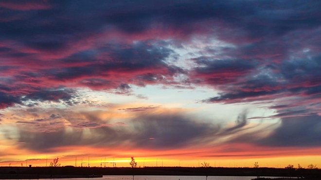 Beautiful sunset! Fort McMurray, Alberta, CA