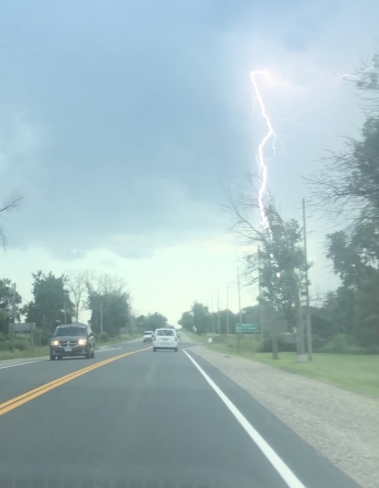 Lightning shot Hagersville, Ontario, CA