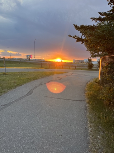 Sunset Grande Prairie, Alberta, CA