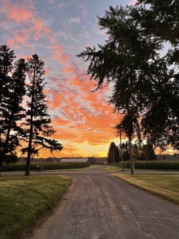 August sunrise Norfolk, Ontario, CA