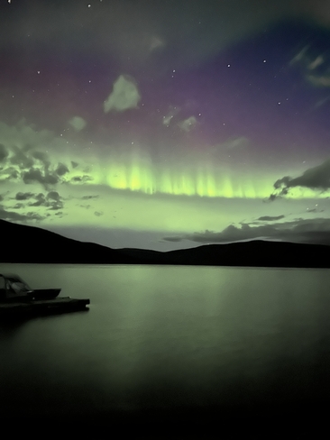Northern Lights - Ethel Lake Mayo, Yukon, CA