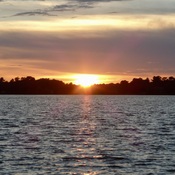 September Sunsets on Sparrow Lake
