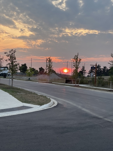 Beautiful sunset Oakville, Ontario, CA