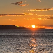 Calming Sunset in Croatia