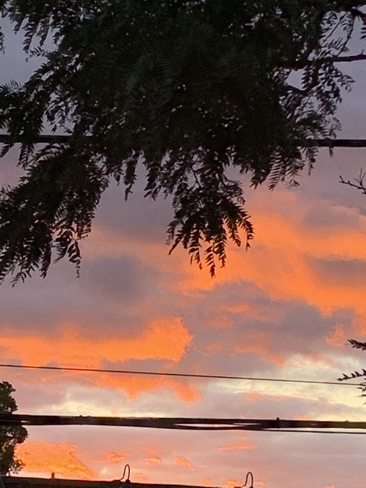 Sunset sky Etobicoke, Ontario, CA