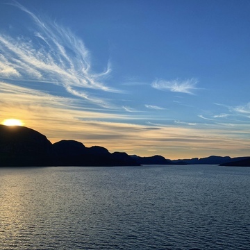 Sunset in Northern Labrador
