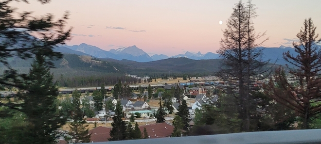 Jasper, Alberta sunset Jasper, AB