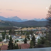 Jasper, Alberta sunset